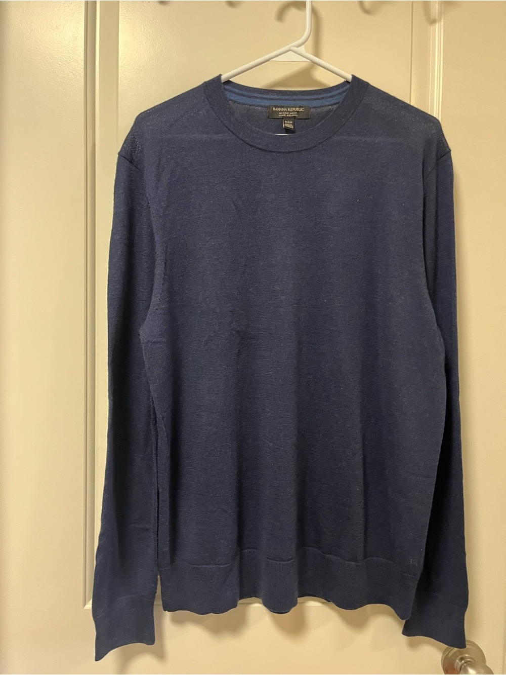 Banana Republic Men’s Dark Blue Crewneck Sweater